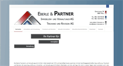 Desktop Screenshot of eberle-treuhand.ch